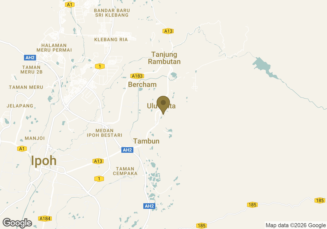 Map of The Banjaran Hotsprings Retreat