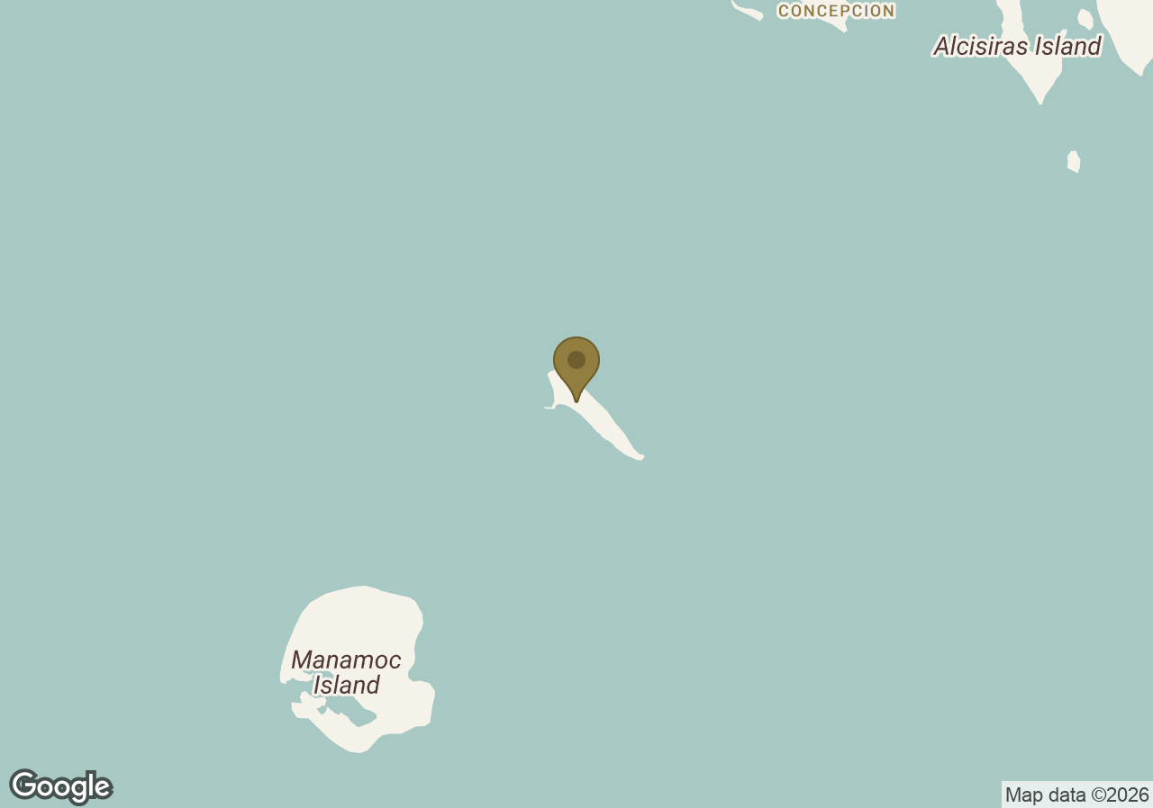 Map of Amanpulo