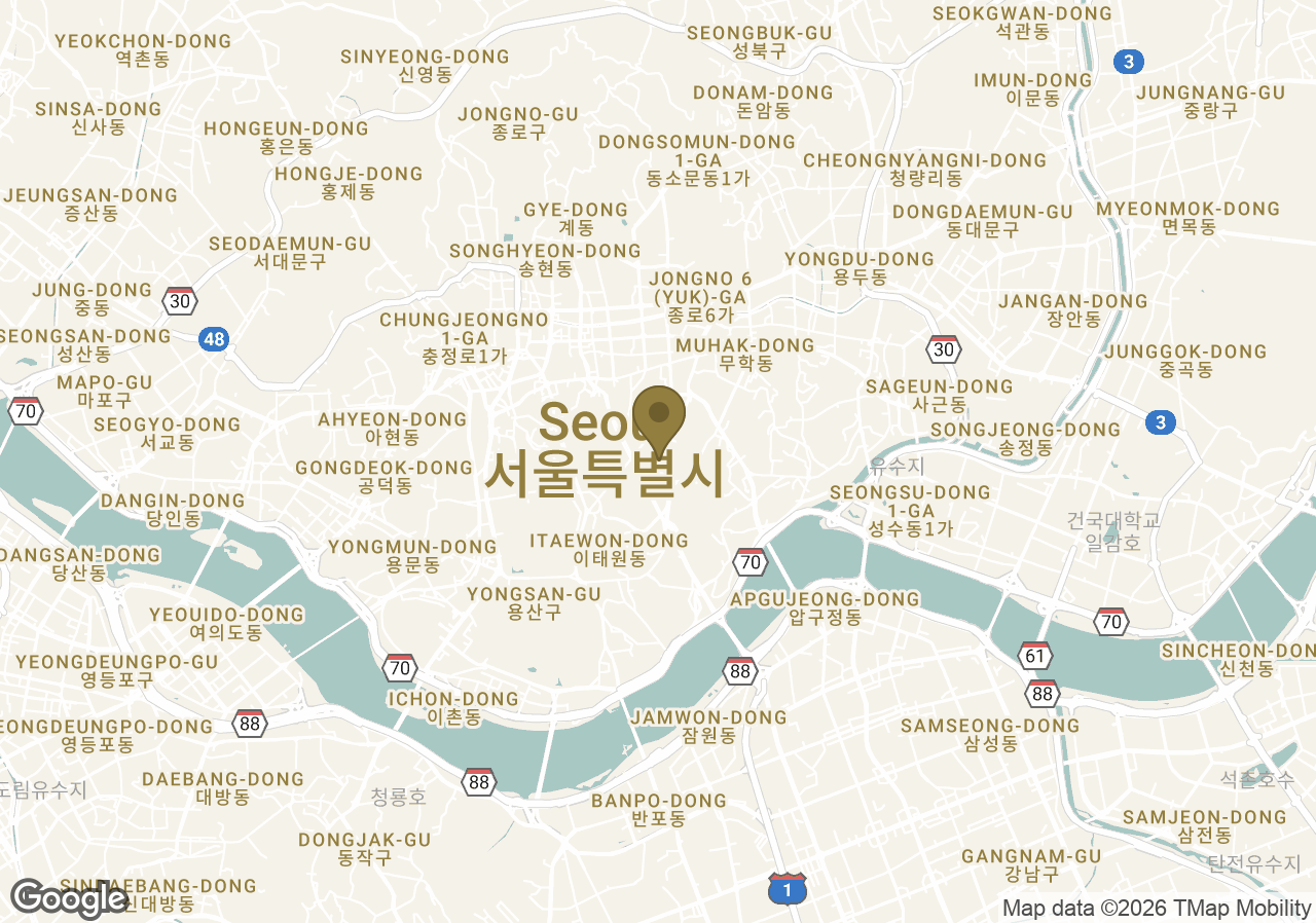 Map of Banyan Tree Club & Spa Seoul