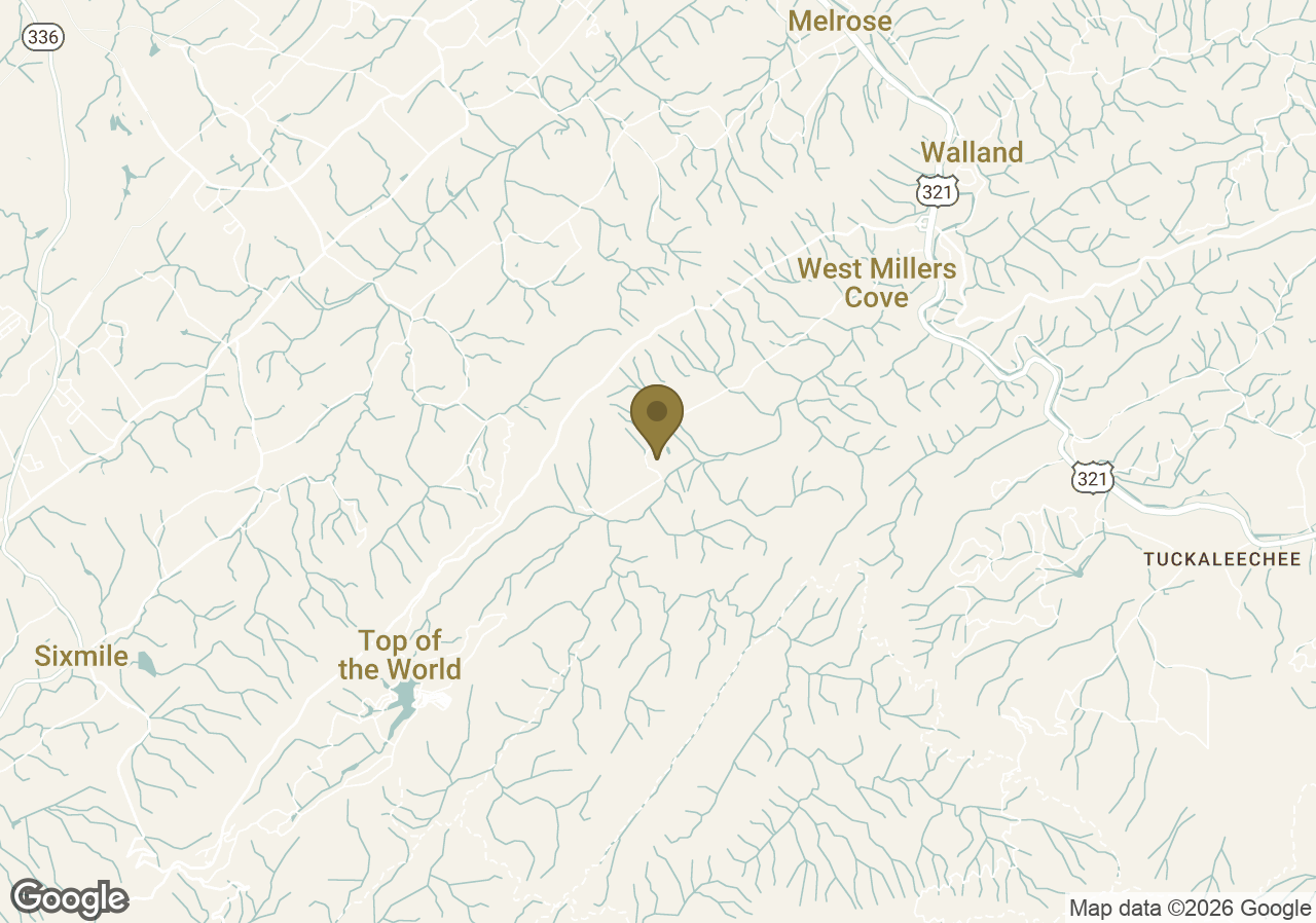 Map of Blackberry Farm