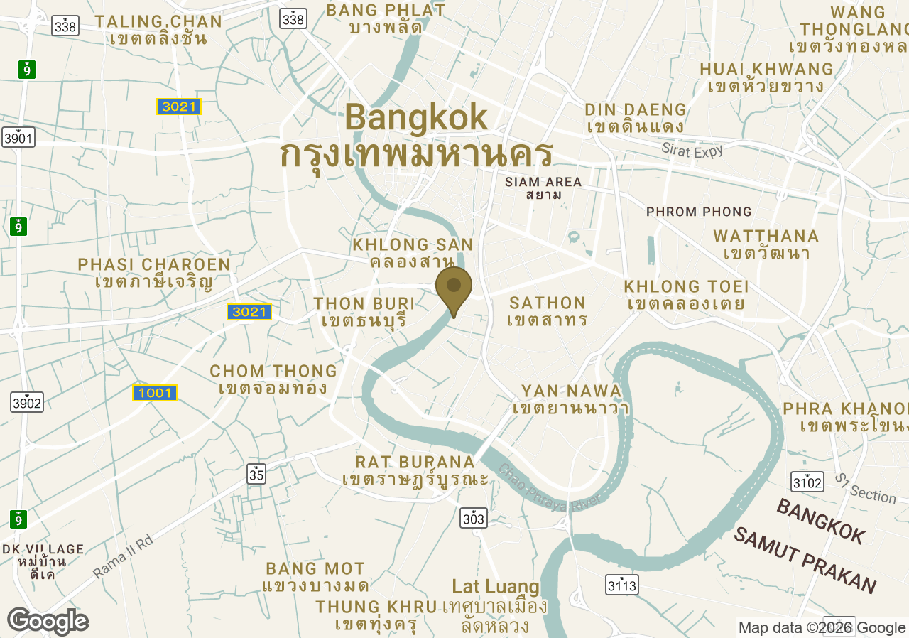 Map of Capella Bangkok