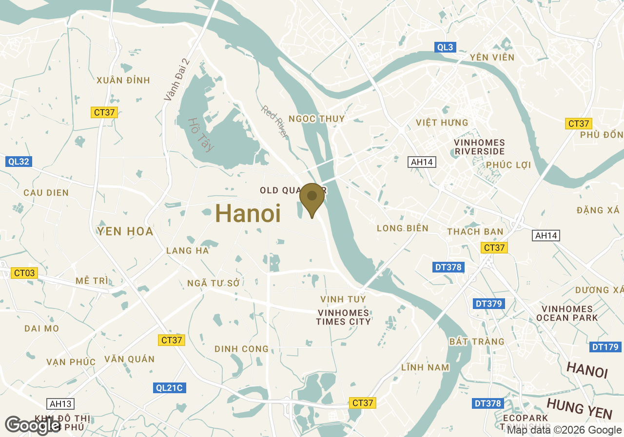 Map of Capella Hanoi