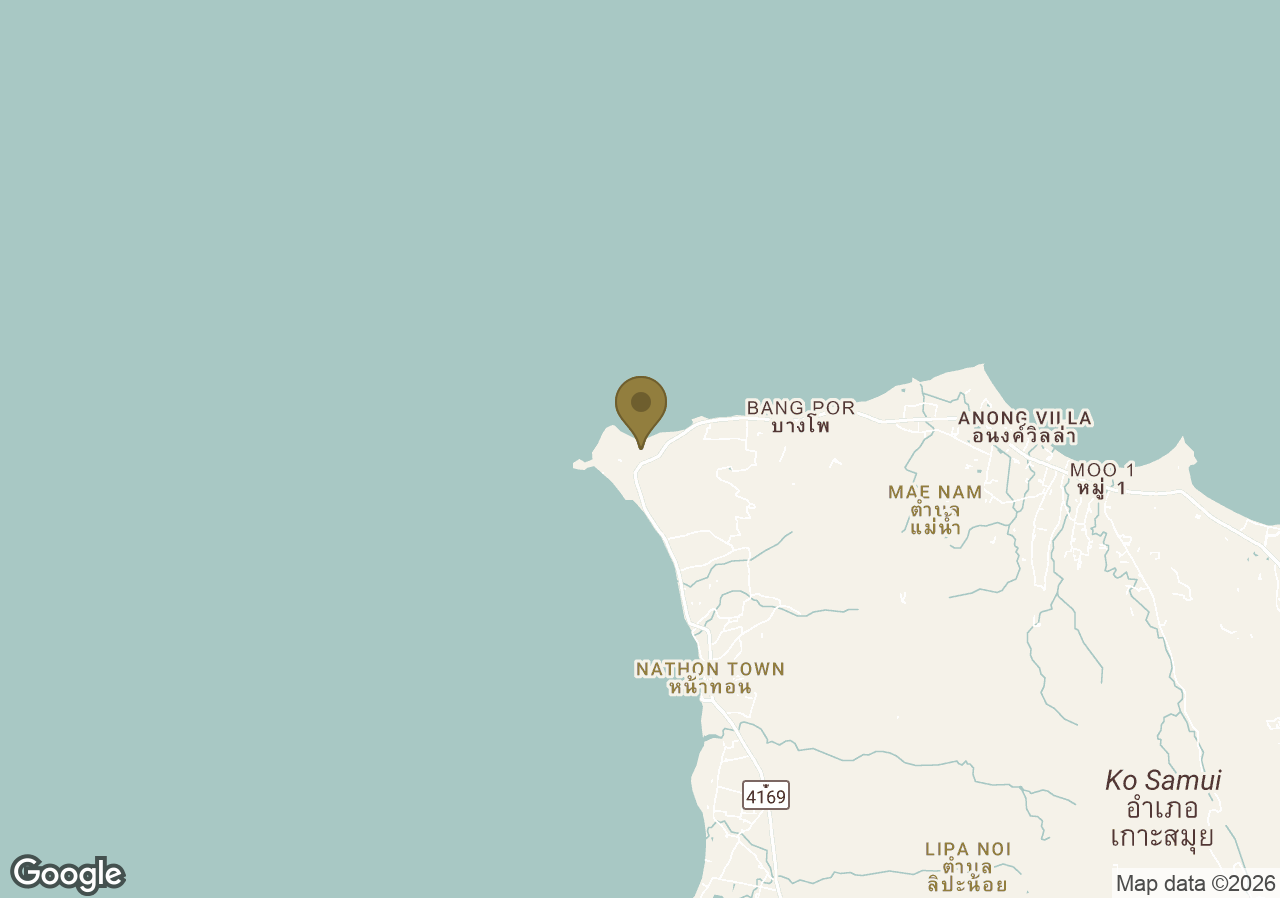 Map of Four Seasons Resort Koh Samui