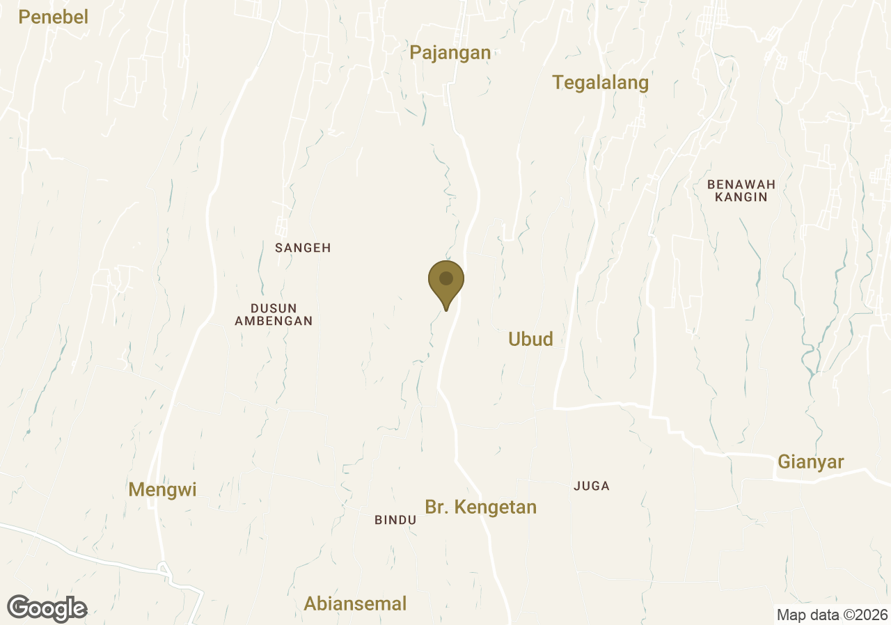 Map of Four Seasons Resort Bali at Sayan