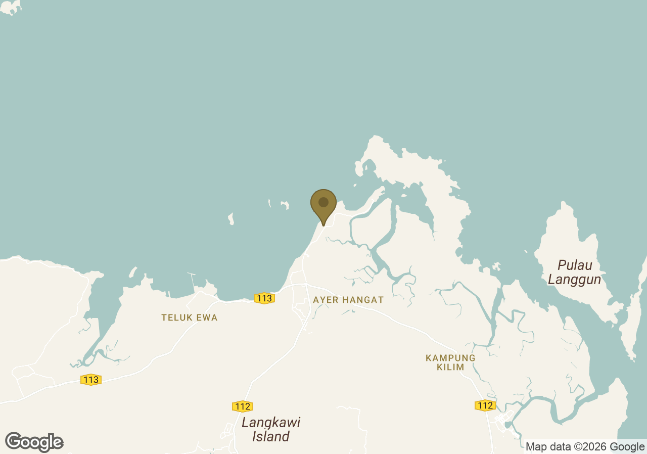 Map of Four Seasons Resort Langkawi