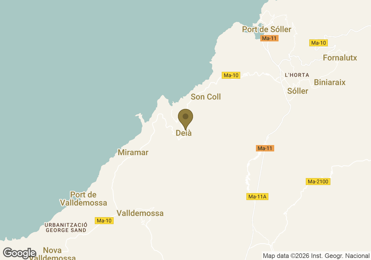 Map of La Residencia, A Belmond Hotel, Mallorca