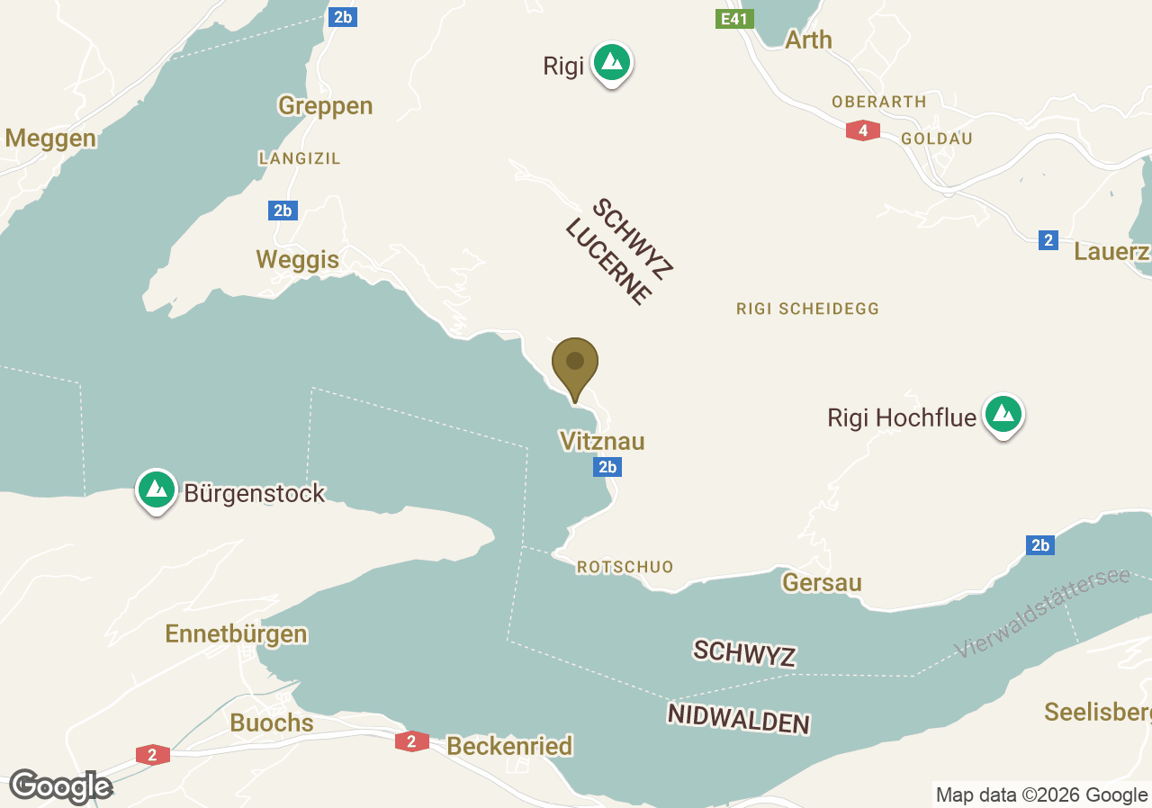 Map of Park Hotel Vitznau