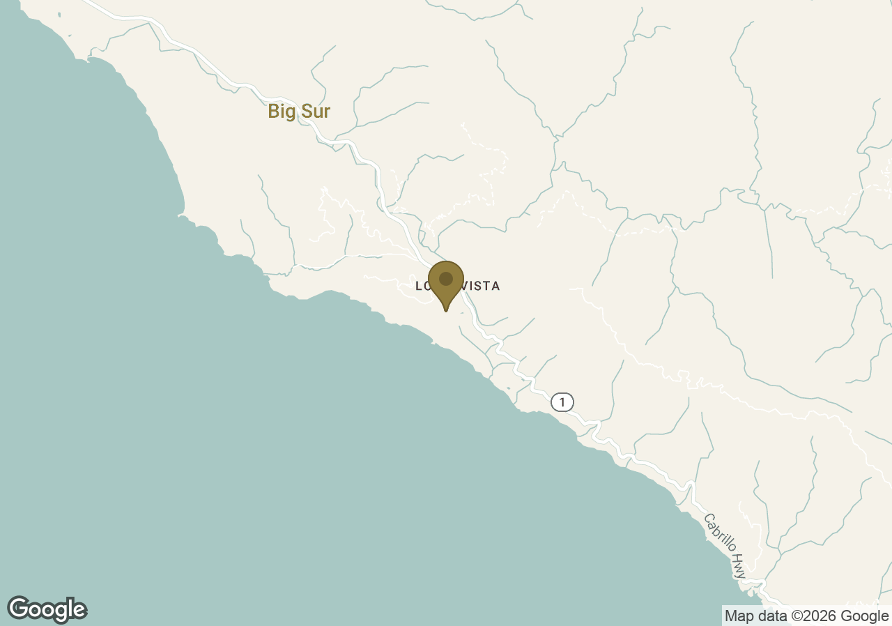 Map of Post Ranch Inn