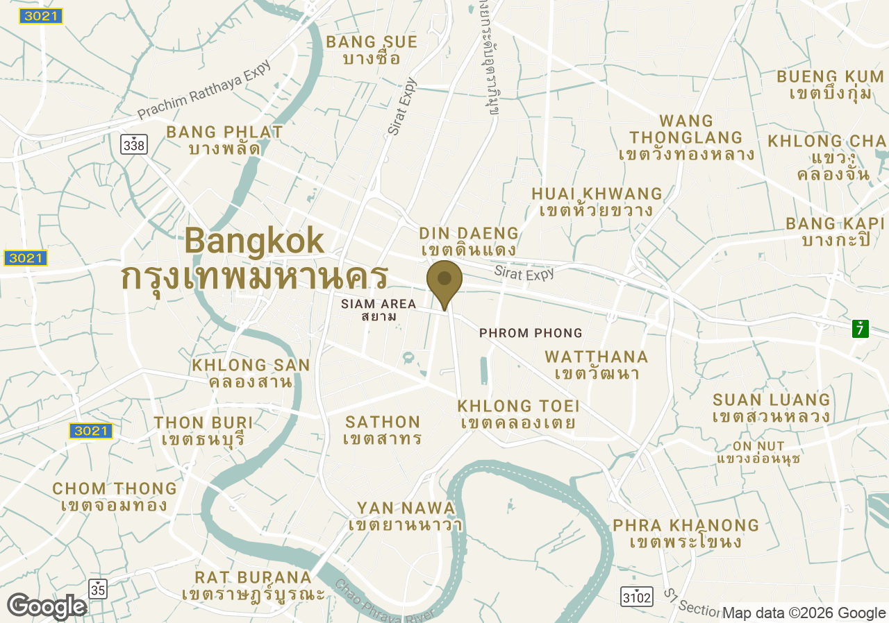 Map of Rosewood Bangkok