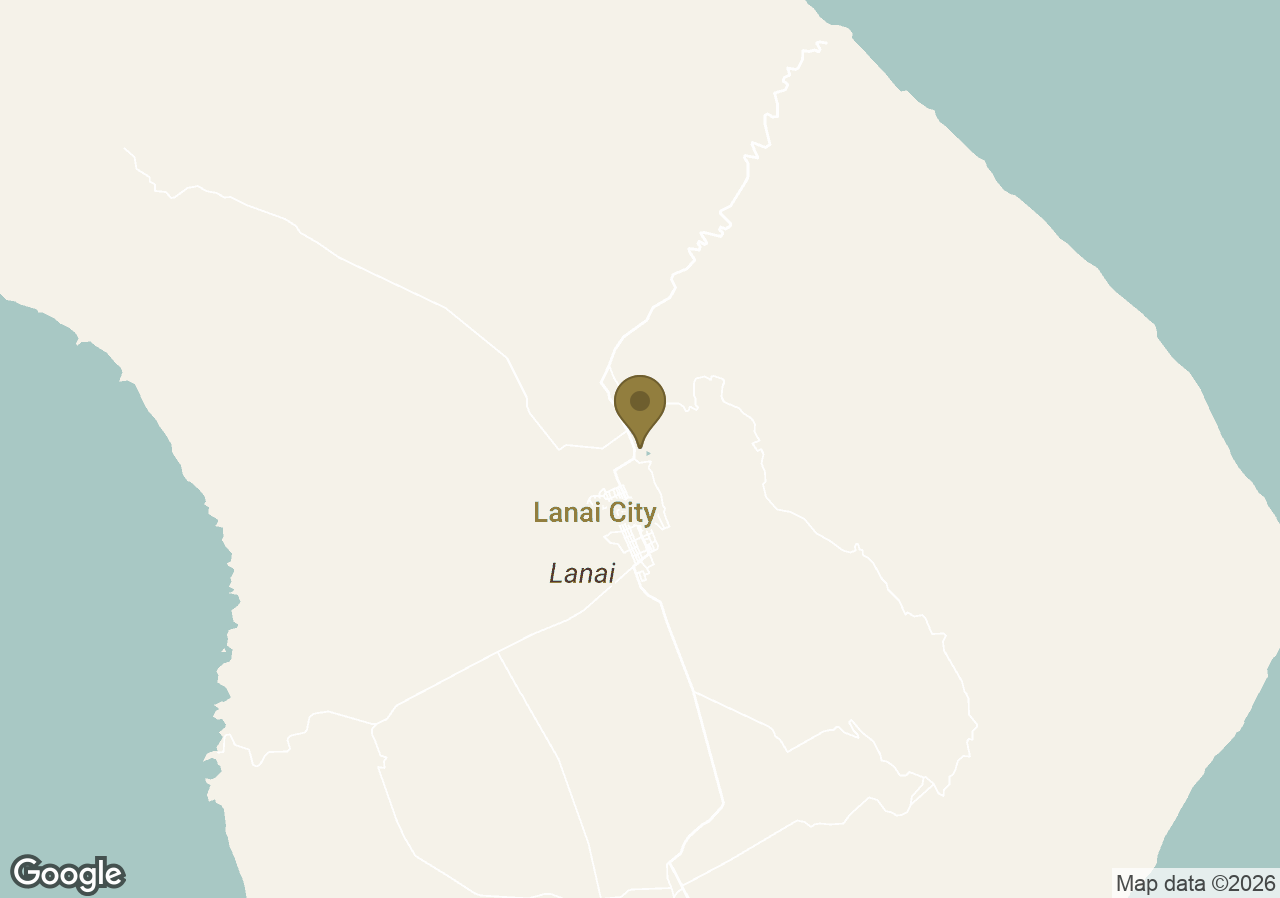 Map of Sensei Lāna‘i, A Four Seasons Resort