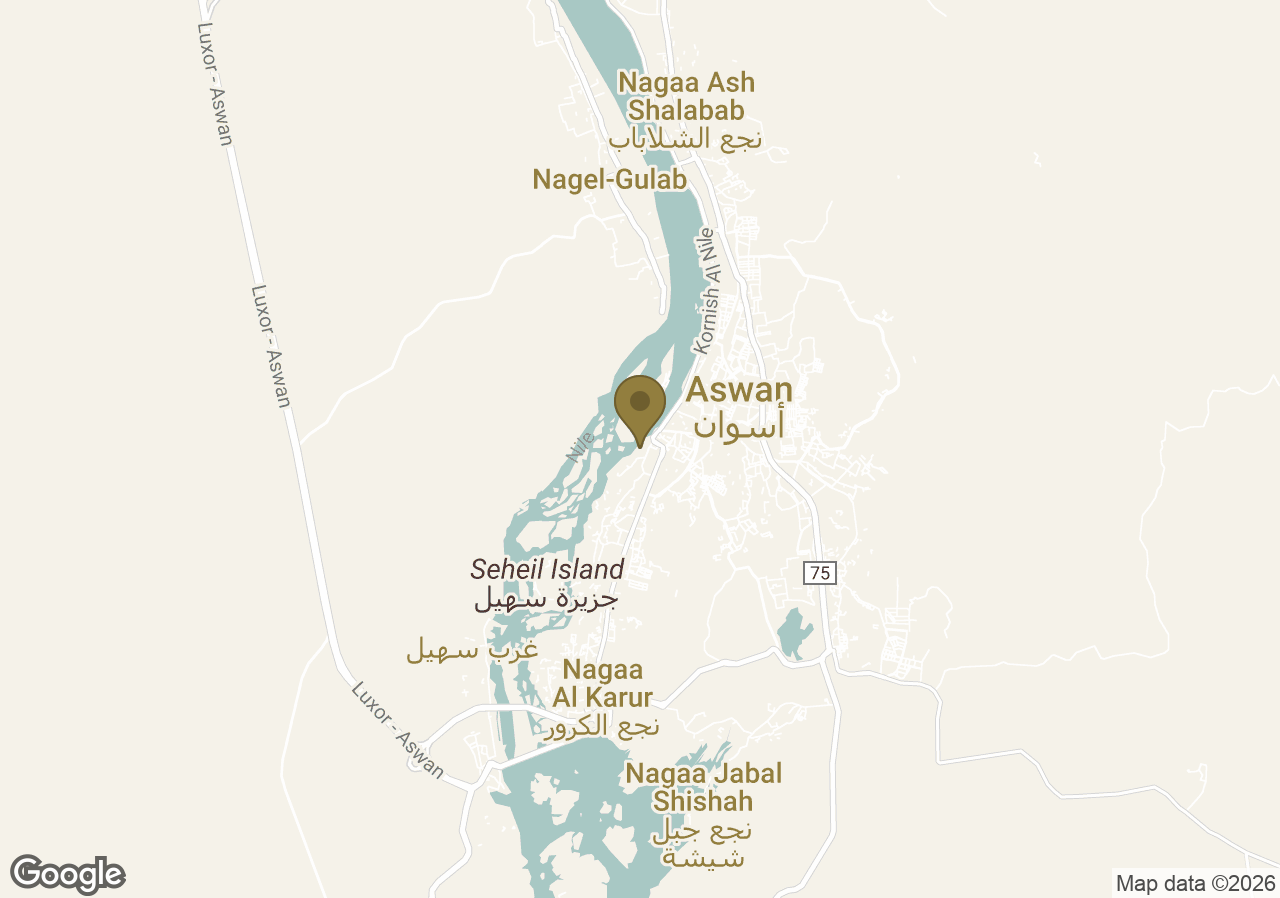 Map of Sofitel Legend Old Cataract Aswan