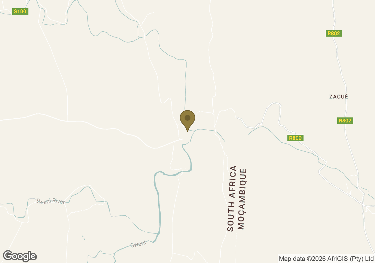Map of Singita Lebombo Lodge