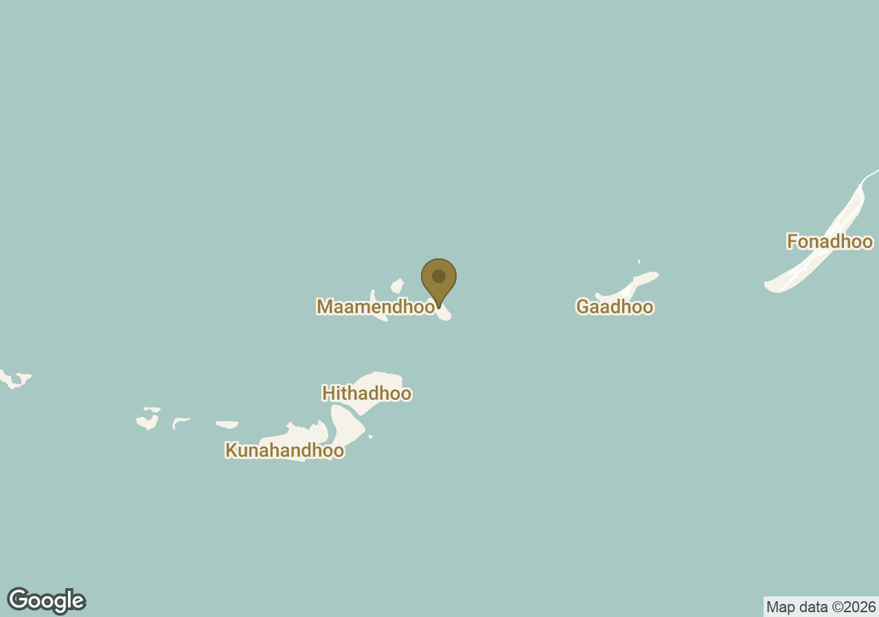 Map of Six Senses Laamu