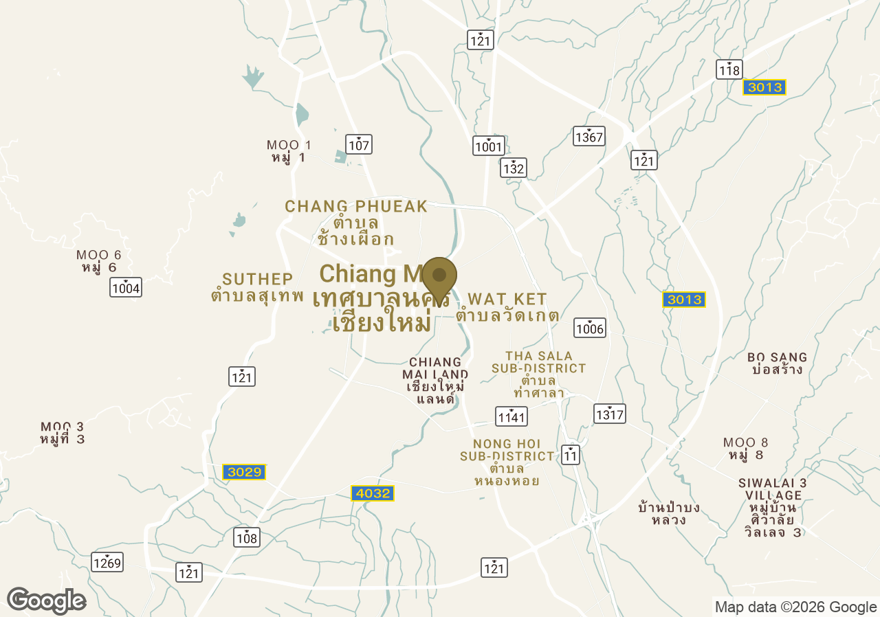 Map of 137 Pillars House