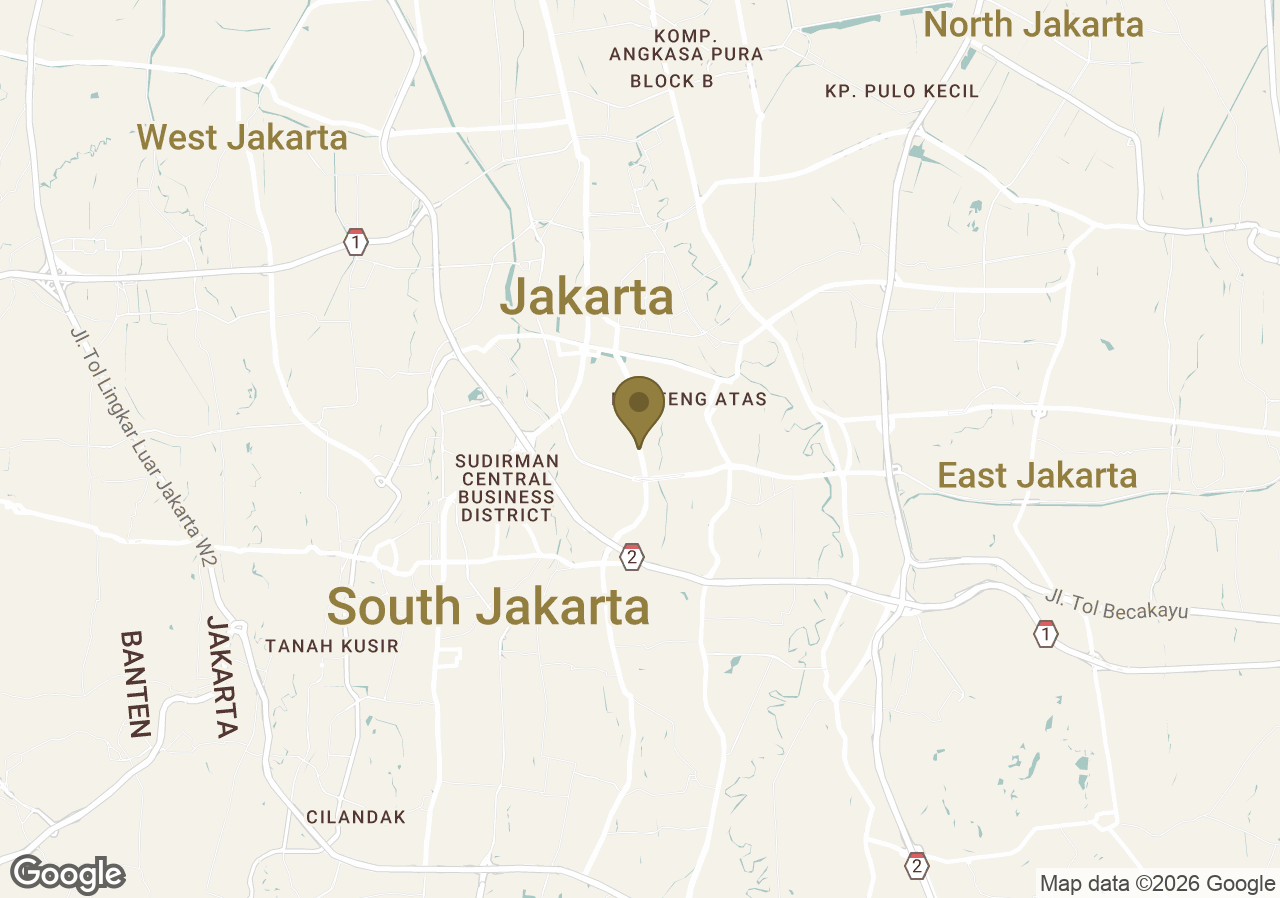 Map of The St. Regis Jakarta
