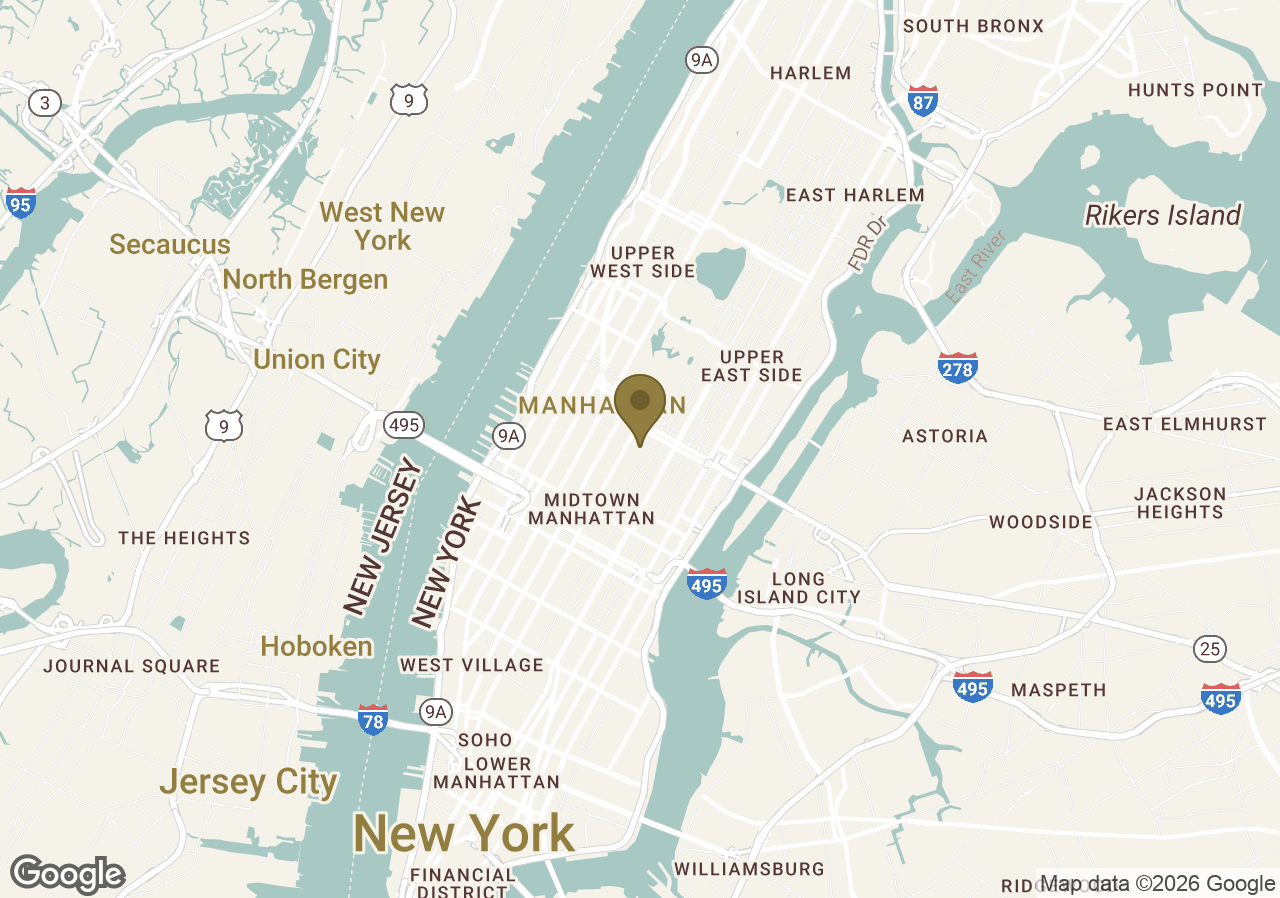 Map of The Whitby Hotel