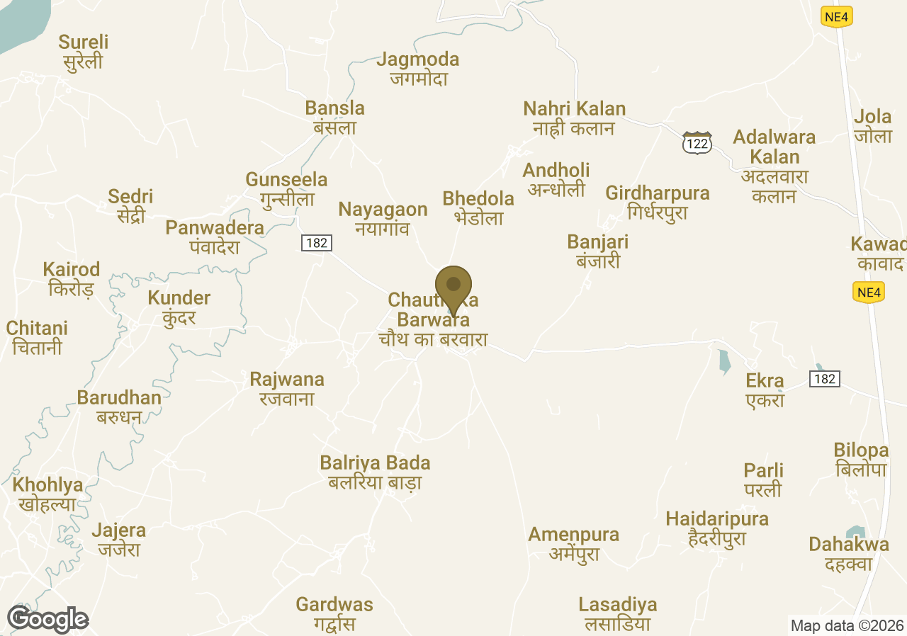 Map of Six Senses Fort Barwara